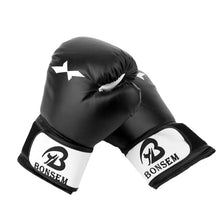 Load image into Gallery viewer, 1 Pair Training Boxing Gloves New Style Boxing Mitts Sanda Karate Sandbag Taekwondo Fighting Hand Protector Gloves
