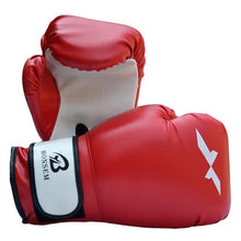 Load image into Gallery viewer, 1 Pair Training Boxing Gloves New Style Boxing Mitts Sanda Karate Sandbag Taekwondo Fighting Hand Protector Gloves