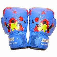 Load image into Gallery viewer, 1 Pair Kids Children Kickboxing Kick Box Training Punching Sandbag Sports Fighting Gloves MMA Boxing Gloves